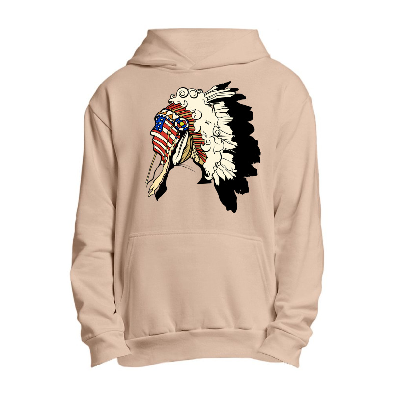 Native American Chief, Native American Chief Art, Native American Chie Urban Pullover Hoodie by SHPER904 | Artistshot