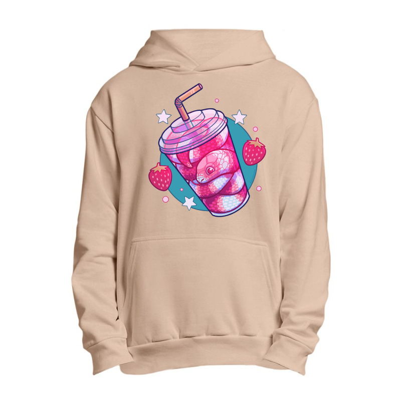 Strawberry Milk-snake, Strawberry Milk-snake Art, Strawberry Milk-snak Urban Pullover Hoodie by SHLUFFYI | Artistshot