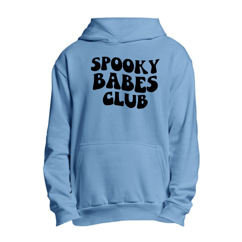 Kids Spooky Babes Club Groovy Retro Urban Pullover Hoodie | Artistshot