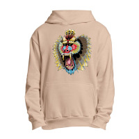 Mandrill, Mandrill Art, Mandrill Painting, Mandrill Vintage, Love Mand Urban Pullover Hoodie | Artistshot