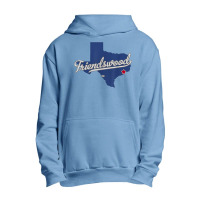 Friendswood Texas Tx Map Urban Pullover Hoodie | Artistshot