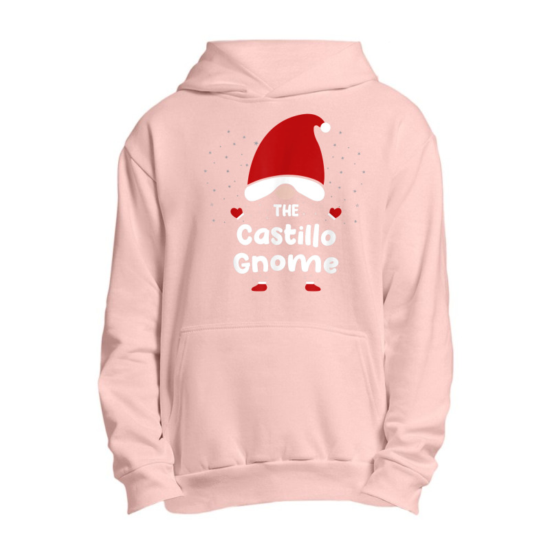 Castillo Gnome Christmas Pajama   Castillo Surname Gnome Urban Pullover Hoodie | Artistshot