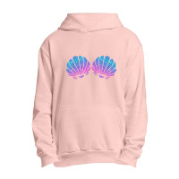 Mermaid Sea Shell Bra Costume Halloween Design Long Sleeve T Shirt Urban Pullover Hoodie | Artistshot