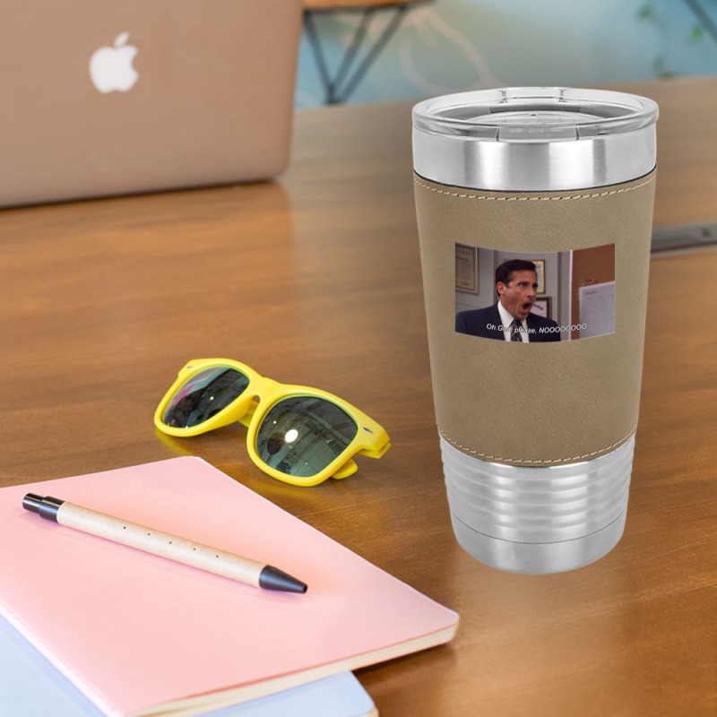 Oh. God Leatherette Tumbler | Artistshot