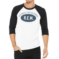 R.e.m 3/4 Sleeve Shirt | Artistshot