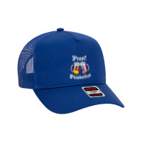 Prost Beer German American Flag Prost Oktoberfest 2022 T Shirt Mesh Back Trucker Hat | Artistshot