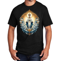 Portugal Immaculate Conception Basic T-shirt | Artistshot