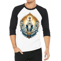 Portugal Immaculate Conception 3/4 Sleeve Shirt | Artistshot