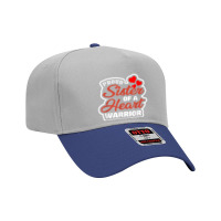 Woman Injury Mother Girl Patient Heart Warrior Chd Awareness Adjustable Baseball Cap | Artistshot