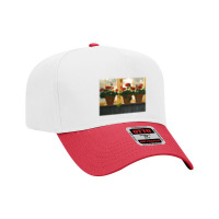 Red Geraniums Basking Adjustable Baseball Cap | Artistshot