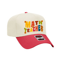 Mathematics Equation Back To School Retro Math Teacher's Day Adjustable Baseball Cap | Artistshot