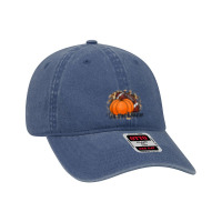 Tis The Season Thanksgiving Football Pumpkin Fall Football Dyed Cap | Artistshot