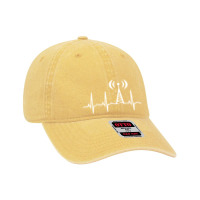 Dad Ham Radio Dyed Cap | Artistshot