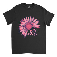 Pink Ribbon Flower Classic T-shirt | Artistshot