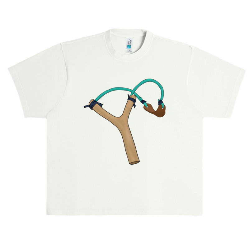 Wooden Slingshot Urban Heavy T-shirt | Artistshot