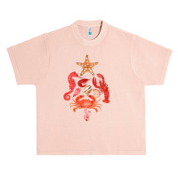 Crustaceancore Christmas, Crab Lobster, Crustaceancore Vintage, Ocean  Urban Heavy T-shirt | Artistshot