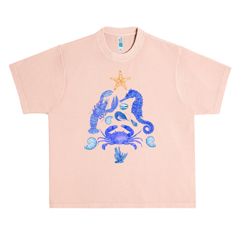 Oh Crustacean Tree  Cute Crustaceancore Urban Heavy T-shirt | Artistshot