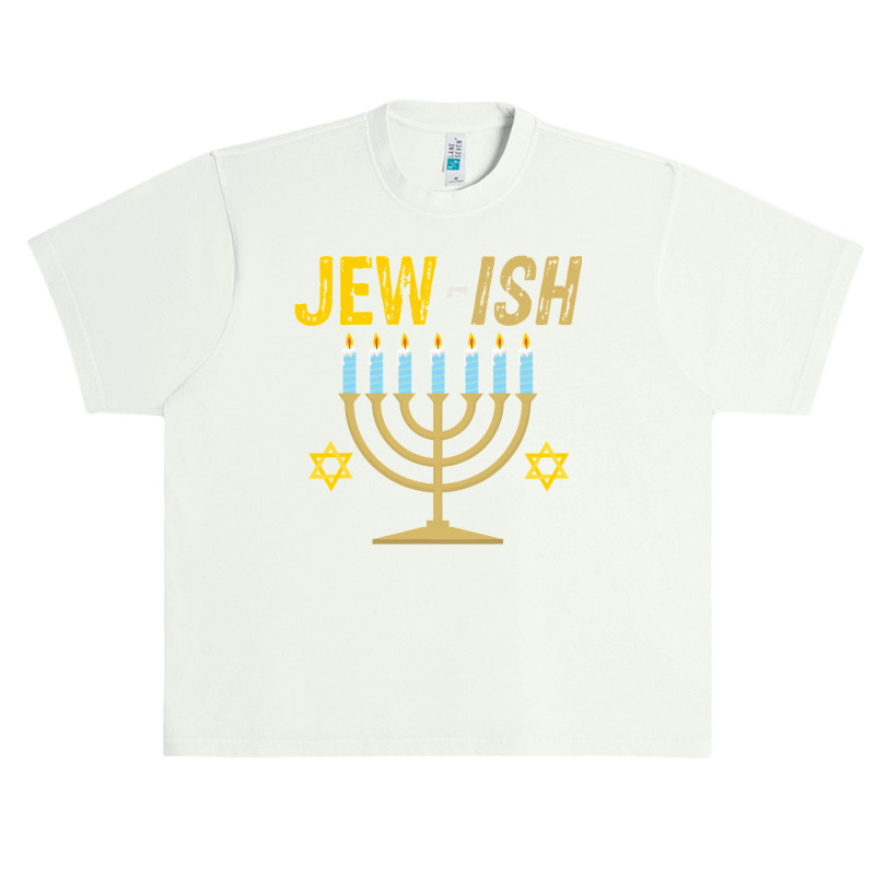 Jewish Jewish Challah Menorah Hanukkah Gift Urban Heavy T-shirt | Artistshot