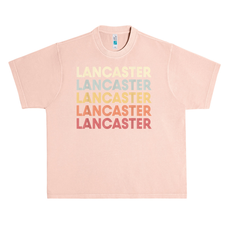 Lancaster California Lancaster Ca Retro Vintage Text T Shirt Urban Heavy T-shirt | Artistshot