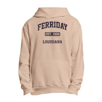 Ferriday Louisiana La Vintage State Athletic Style Urban Pullover Hoodie | Artistshot