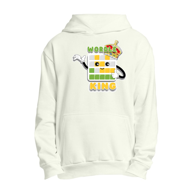 Wordle King Daily Word Game Wordle Kawaii Urban Pullover Hoodie | Artistshot