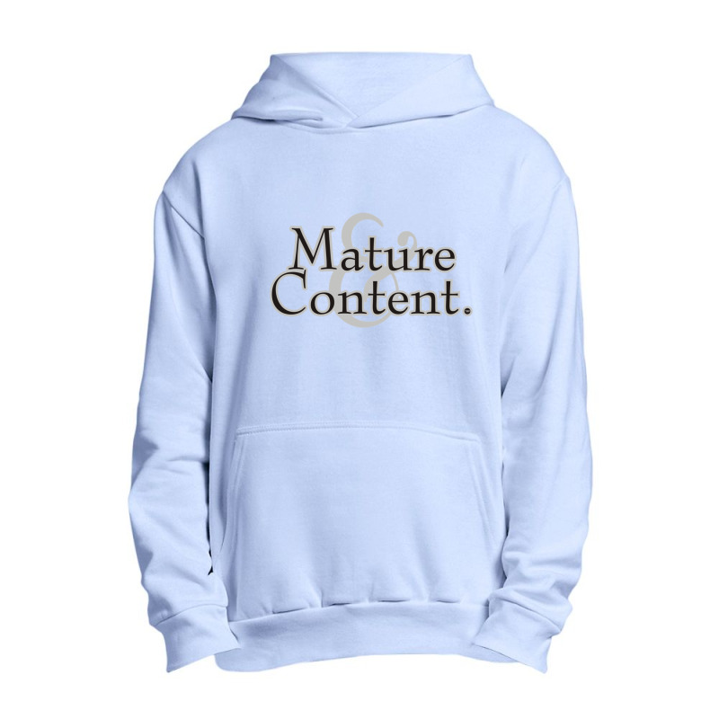 Mature _amp_ Content Urban Pullover Hoodie by DEMARCOBLACK | Artistshot