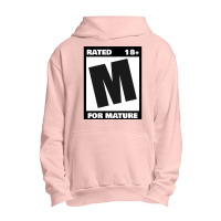 Rated M For Mature Urban Pullover Hoodie | Artistshot