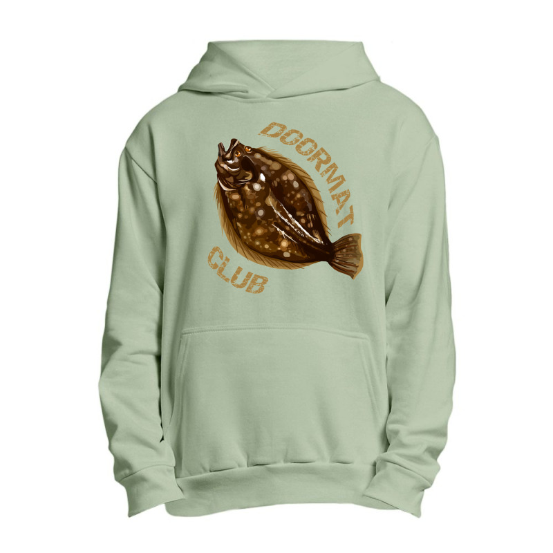 Flounder  Fluke  Doormat Club Urban Pullover Hoodie | Artistshot