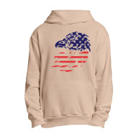 Patriotic Eagle, Patriotic Eagle Vintage, Patriotic Eagle Art, Patriot Urban Pullover Hoodie | Artistshot