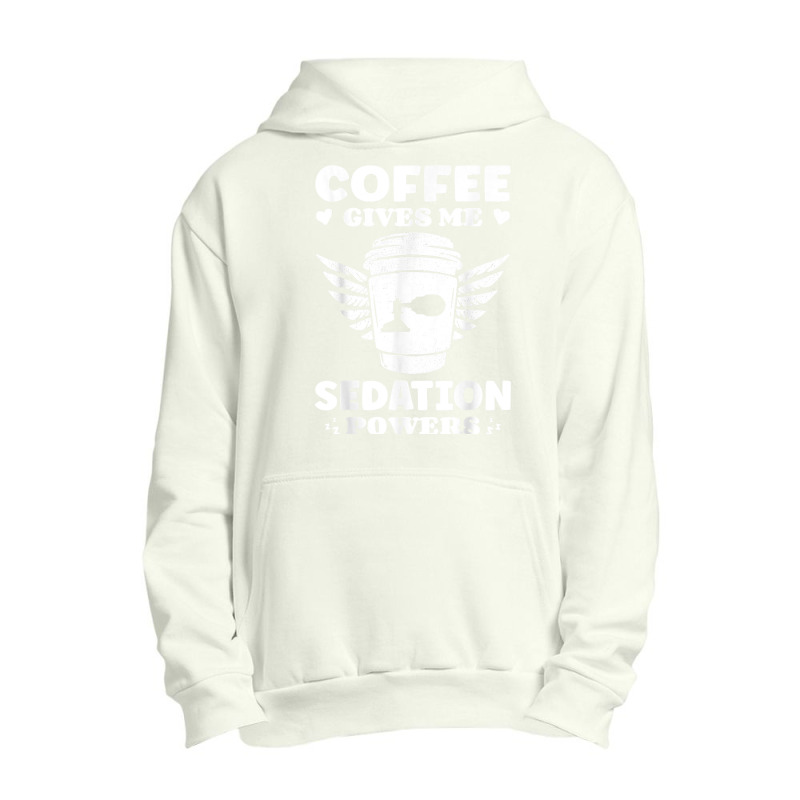 Coffee Lovers Gifts Funny Anesthesiologist T Shirt Urban Pullover Hoodie | Artistshot