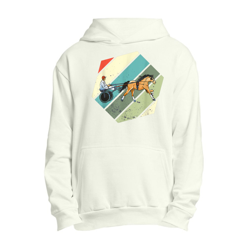 Harness Racing Equitation Hexa Vintage Trotter Horse Racer Urban Pullover Hoodie | Artistshot