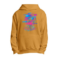 Glitchy Cyborg Urban Pullover Hoodie | Artistshot