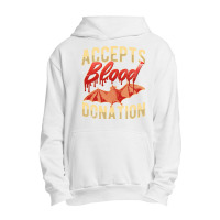 Distressed Blood Donation To Bat, Distressed Blood Donation To Bat Art Urban Pullover Hoodie | Artistshot