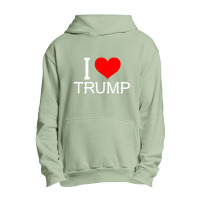 I Love Trump Urban Pullover Hoodie | Artistshot