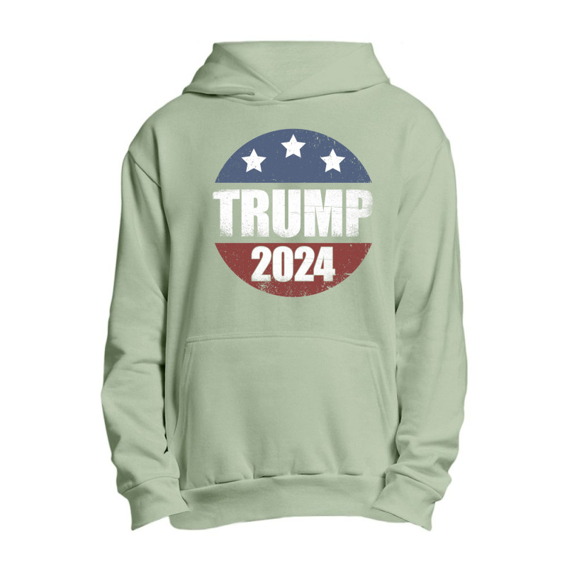 Trump 2024 Republican Pro Donald Trump Election Urban Pullover Hoodie | Artistshot