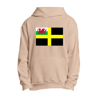 St David_s Flag Urban Pullover Hoodie | Artistshot