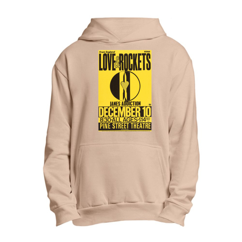 For Mens Womens Love And Rockets Jane_s Addiction Music Vintage Retro Urban Pullover Hoodie by cm-arts | Artistshot