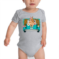 Easter Bunny Truck Baby Bodysuit | Artistshot