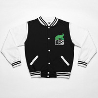 T-rex Hates Kettlebell Gym Short Arms Dino Lover Funny Trex For Mens W Bomber Jacket | Artistshot