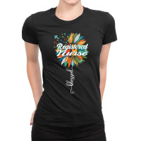 Registered Nurse T  Shirt Blessed Registered Nurse T  Shirt Ladies Fitted T-shirt | Artistshot