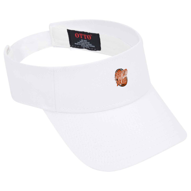 Proud Football Papa Family Matching Visor hat by pester | Artistshot