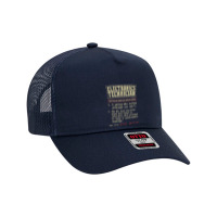 Electronics Technician Funny Definition Mesh Back Trucker Hat | Artistshot