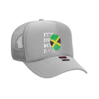 It's In My Dna Jamaica Genetic Jamaican Roots Jamaican Pride T Shirt Foam Trucker Hat | Artistshot