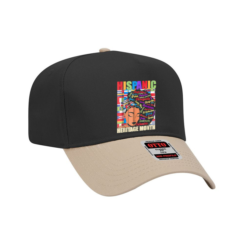 Hispanic Heritage Month Latin Country Flags T Shirt Adjustable Baseball Cap by cm-arts | Artistshot