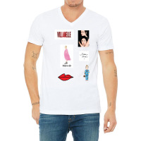 Killing Eve, Villanelle,jodie Comer,villanelle Jesus,drag,drag King,po V-neck Tee | Artistshot