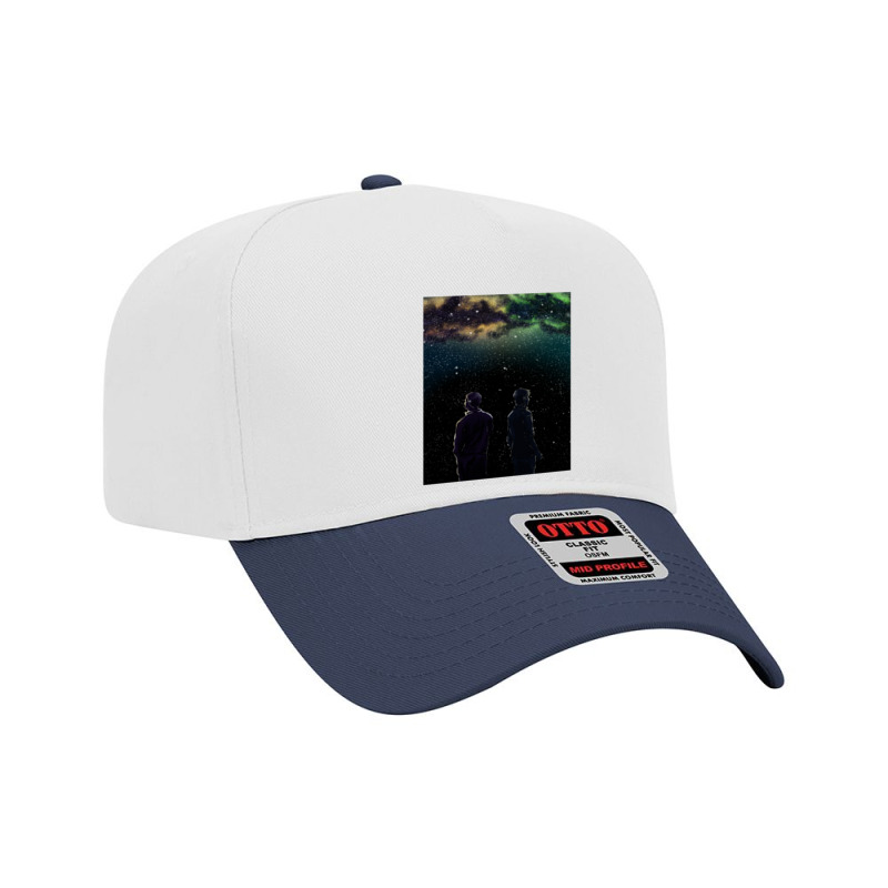 John And Rodney - A Galaxy Away Adjustable Baseball Cap by cm-arts | Artistshot