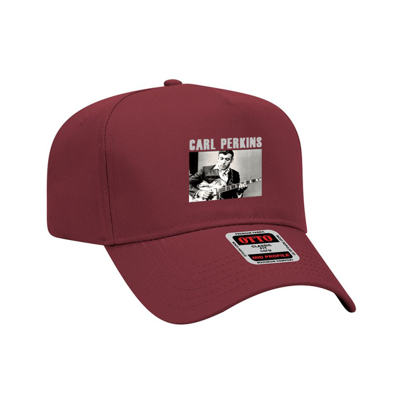 Carl Perkins, Carl, Perkins, Carl Perkin, Carl Perkins Vintage, Carl P Adjustable Baseball Cap | Artistshot