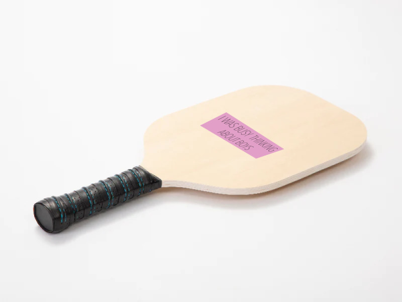 I Was Busy Thinking About Boys Pickleball Paddle | Artistshot