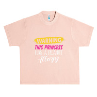 Peanut Allergy For Girls Food Allergy Awareness Urban Heavy T-shirt | Artistshot