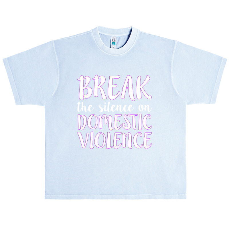 Break The Silence On Domestic Violence Awareness Product Urban Heavy T-shirt | Artistshot